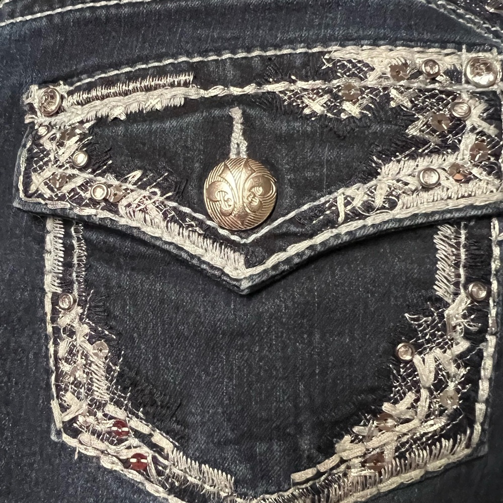 Vanity Black Embellished Women's Jeans